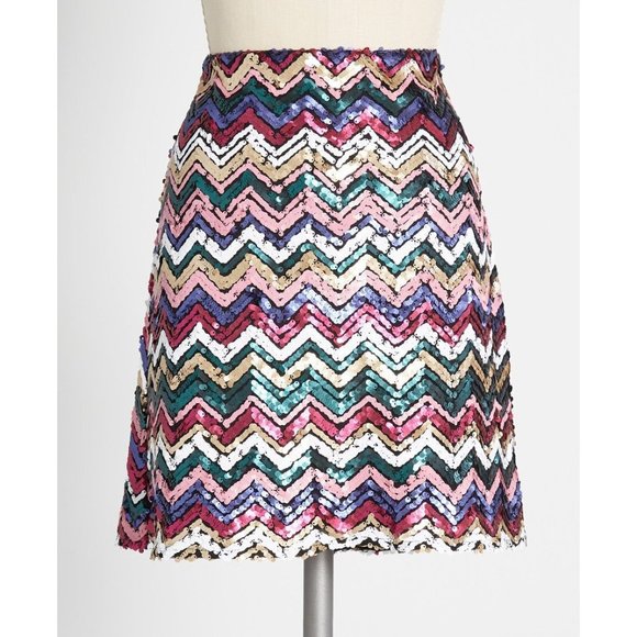 Modcloth | NWT Hutch Best Fete Yet Mini Skirt - Picture 3 of 14